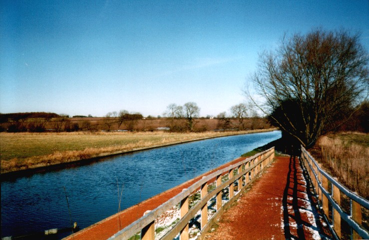 The Canal At The Bridge On Pendeford Mill Lane